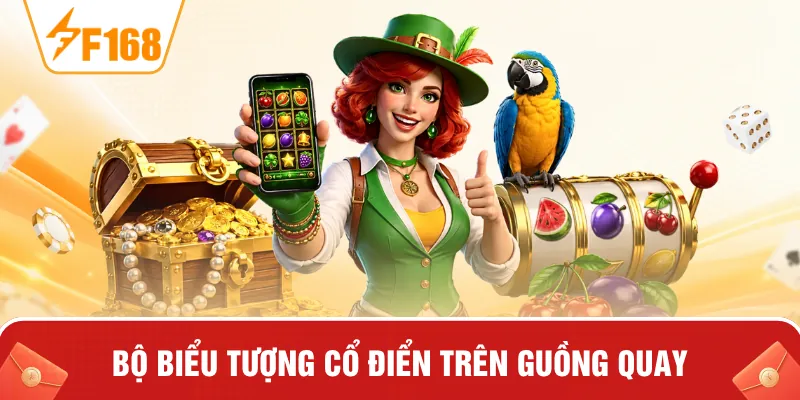 Bộ biểu tượng cổ điển trên guồng quay Bộ biểu tượng cổ điển trên guồng quay