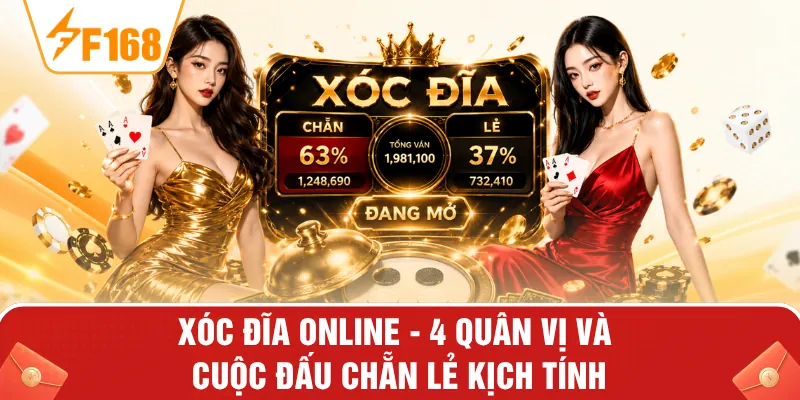 Xóc Đĩa Online - 4 Quân Vị Và Cuộc Đấu Chẵn Lẻ Kịch Tính